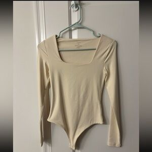nuuds bone Long Sleeve Bodysuit